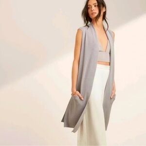 Wilfred Dunkirk Long Duster Cardigan Size Small